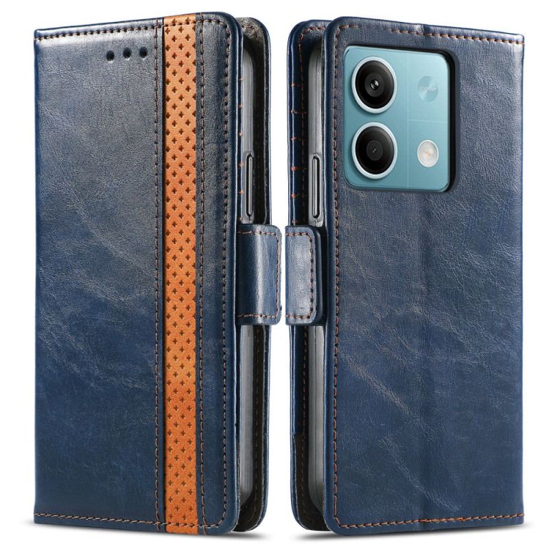 Housse Xiaomi Redmi Note 13 5G Vintage avec Blocage RFID CASENEO