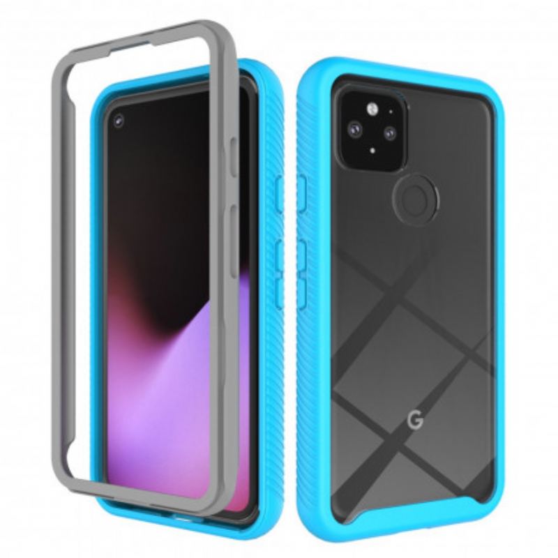 Coque Google Pixel 5 Hybride Rebords Biseautés