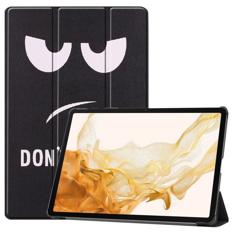 Smart Case Samsung Galaxy Tab S9 Plus Don't Touch Me