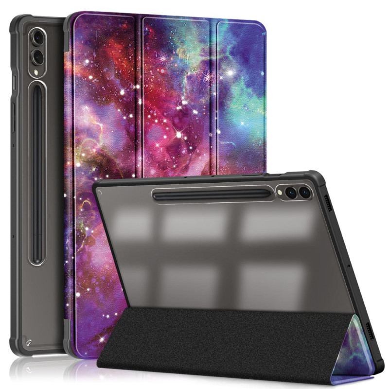 Smart Case Samsung Galaxy Tab S9 Plus Dos Transparent Galaxie