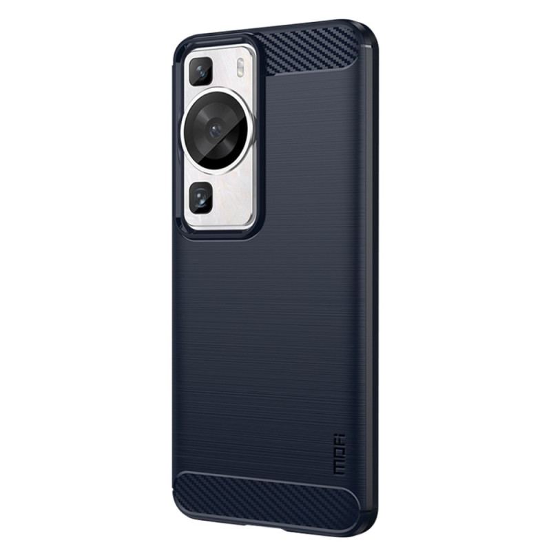 Coque Huawei P60 Pro Fibre Carbone Brossée MOFI