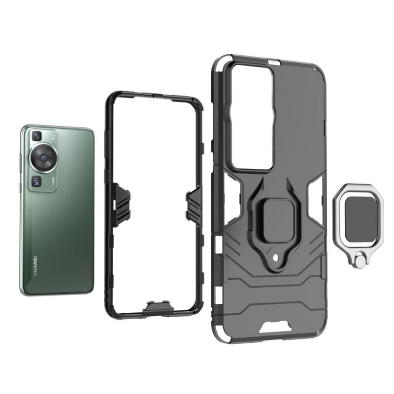 Coque Huawei P60 Pro Ring Résistante