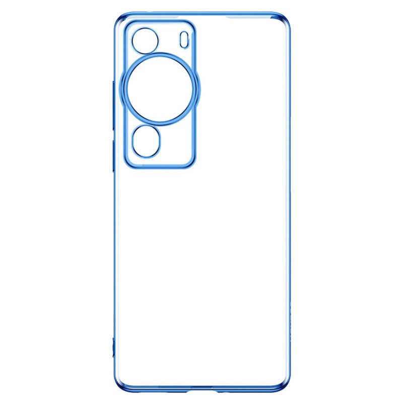 Coque Huawei P60 Pro Transparente Rebords Style Métal SULADA