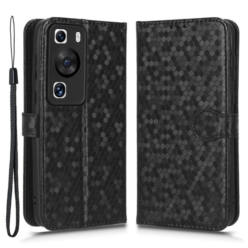 Housse Huawei P60 Pro Motif 3D à Lanière