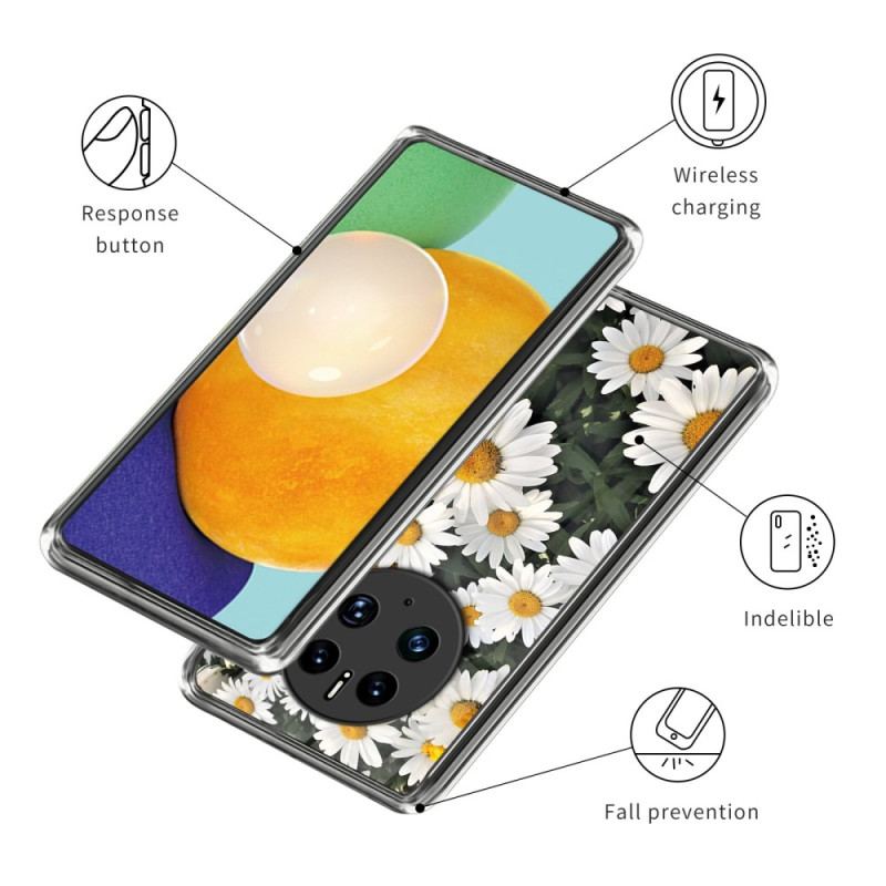 Coque Huawei Mate 50 Pro Marguerites