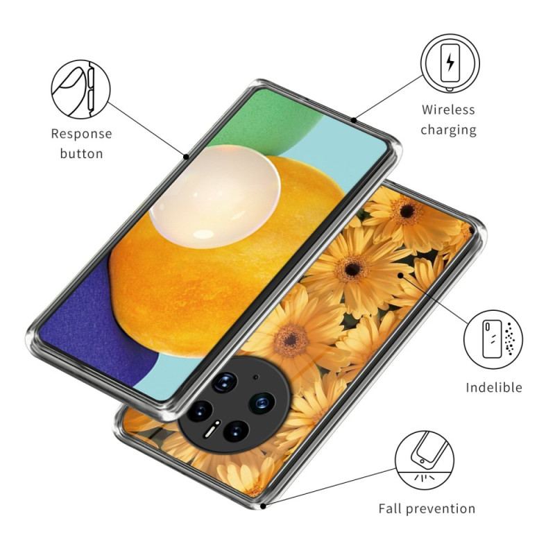 Coque Huawei Mate 50 Pro Tournesols