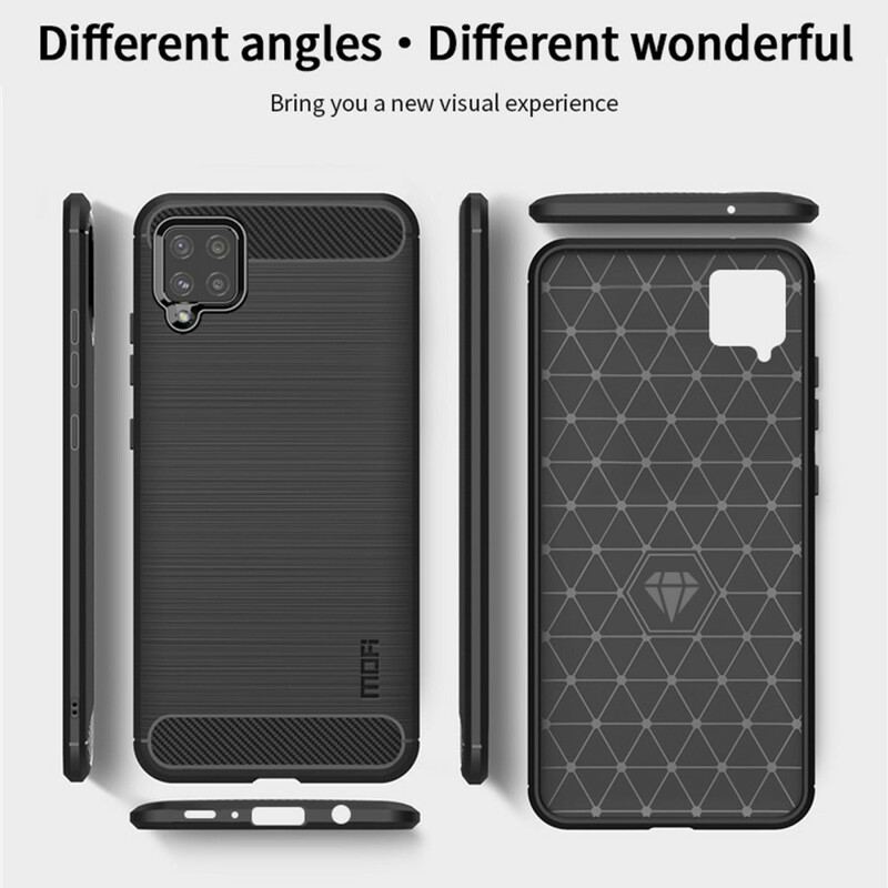 Coque Samsung Galaxy A42 5G Fibre Carbone Brossée MOFI