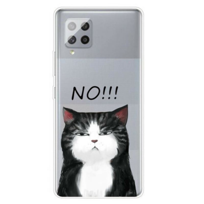 Coque Samsung Galaxy A42 5G Le Chat Qui Dit Non