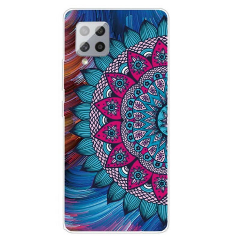 Coque Samsung Galaxy A42 5G Mandala Coloré