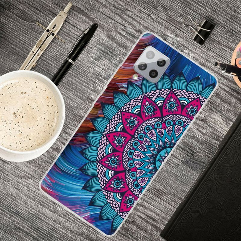 Coque Samsung Galaxy A42 5G Mandala Coloré