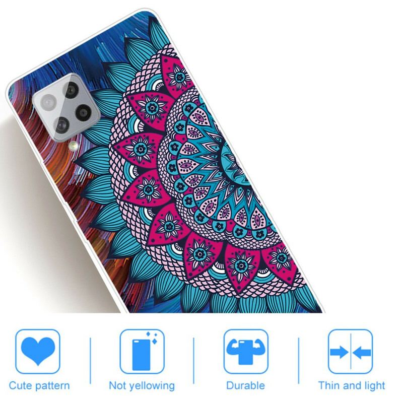 Coque Samsung Galaxy A42 5G Mandala Coloré