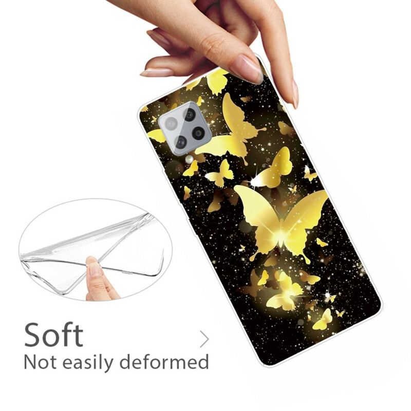 Coque Samsung Galaxy A42 5G Papillons Papillons