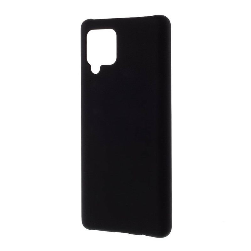 Coque Samsung Galaxy A42 5G Rigide Effet Caoutchouc