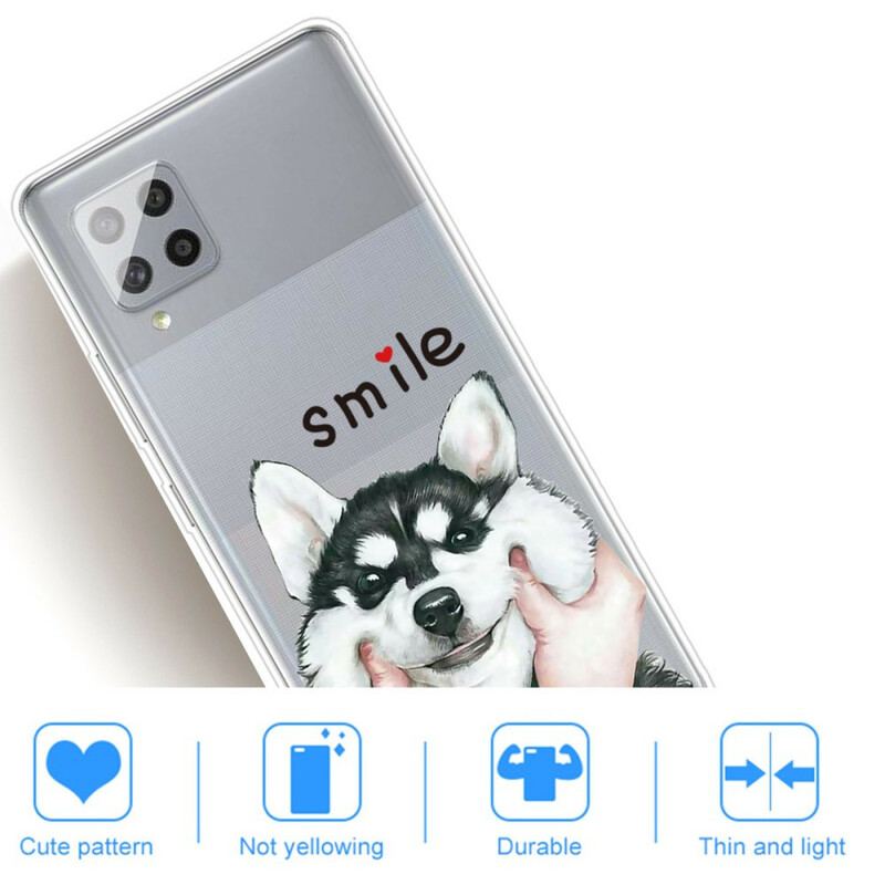 Coque Samsung Galaxy A42 5G Smile Dog