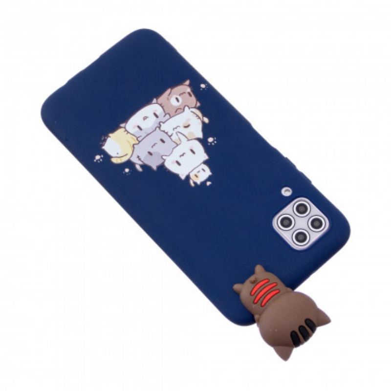 Coque Samsung Galaxy A42 5G Tas de Chats 3D