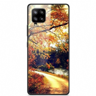 Coque Samsung Galaxy A42 5G Verre Trempé Forêt