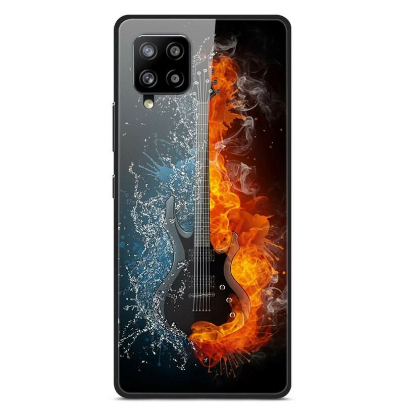 Coque Samsung Galaxy A42 5G Verre Trempé Guitare