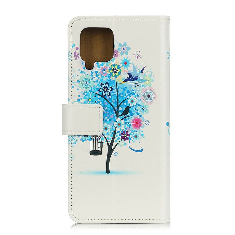 Housse Samsung Galaxy A42 5G Arbre Fleuri