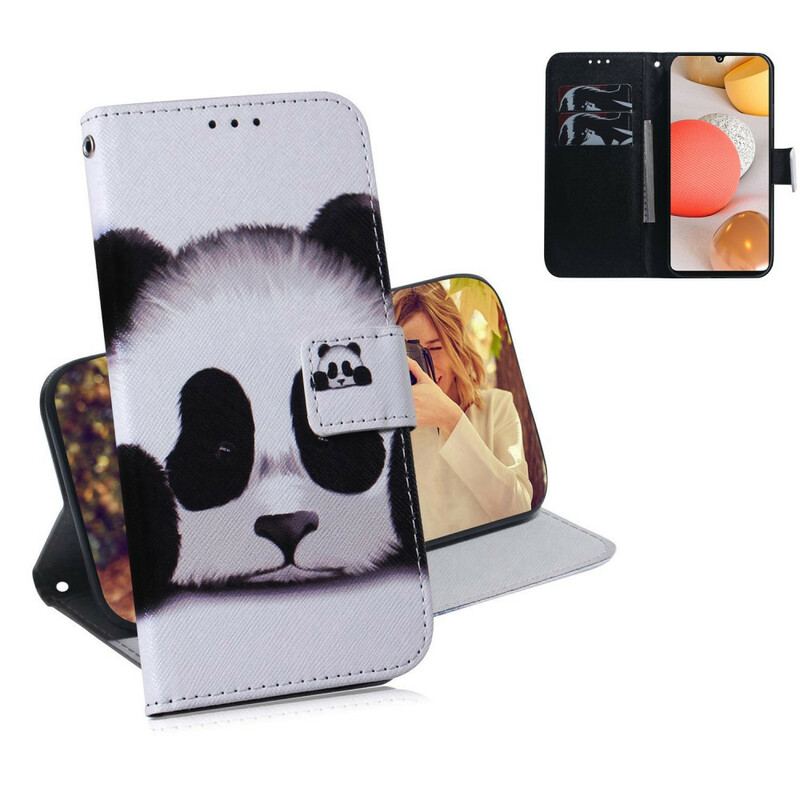 Housse Samsung Galaxy A42 5G Face de Panda