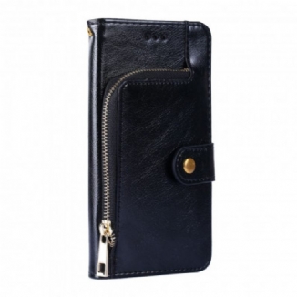 Housse Samsung Galaxy A42 5G Porte-monnaie Zippé