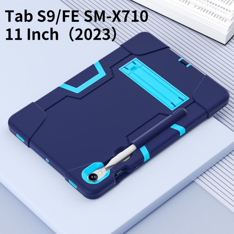 Coque Samsung Galaxy Tab S9 Bicolore avec Support Intégré