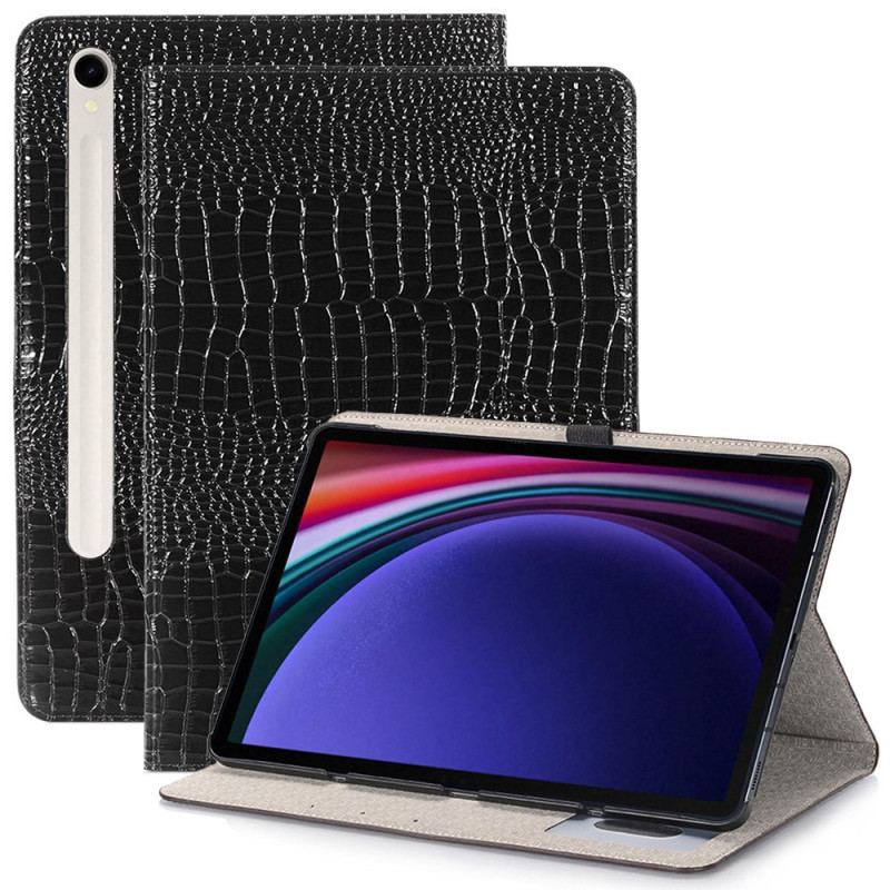 Étui Samsung Galaxy Tab S9 Style Crocodile