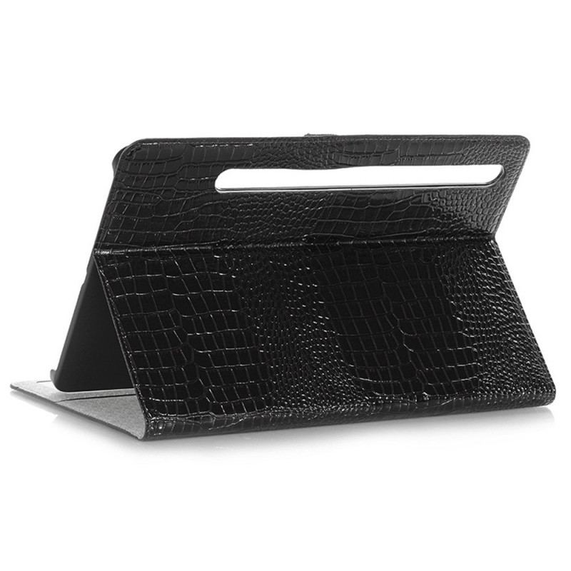 Étui Samsung Galaxy Tab S9 Style Crocodile