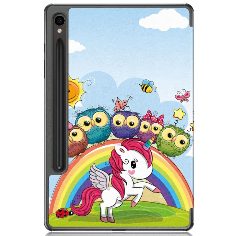 Smart Case Samsung Galaxy Tab S9 Jolie Licorne