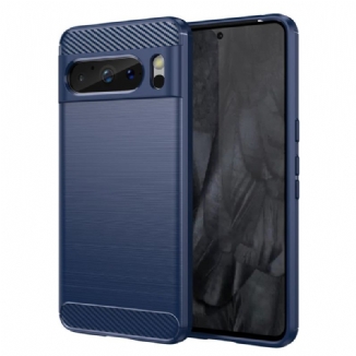 Coque Google Pixel 8 Pro Fibre Carbone Brossée