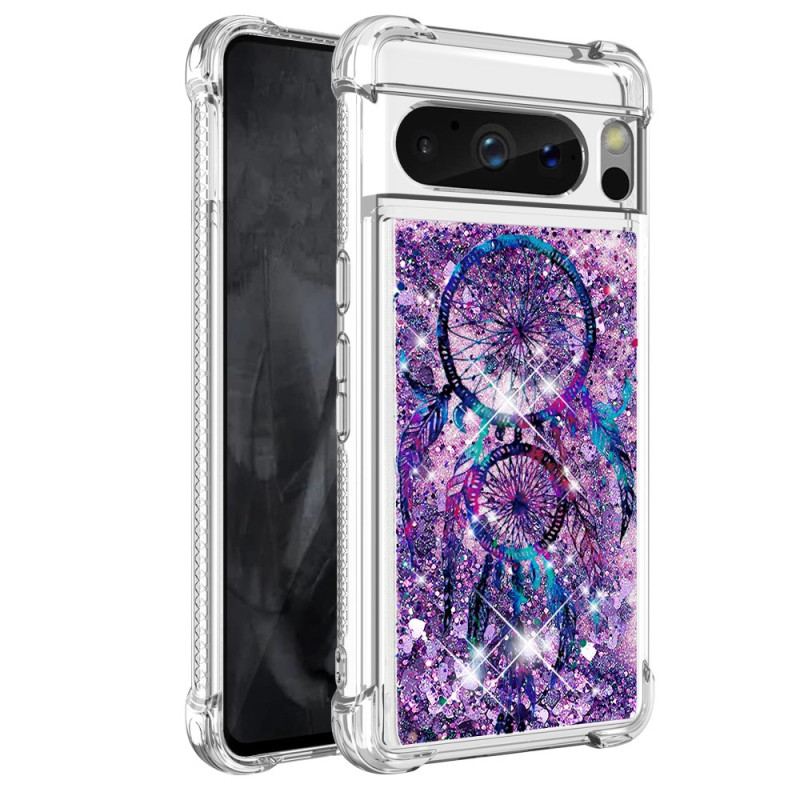 Coque Google Pixel 8 Pro Paillettes Attrape Rêves