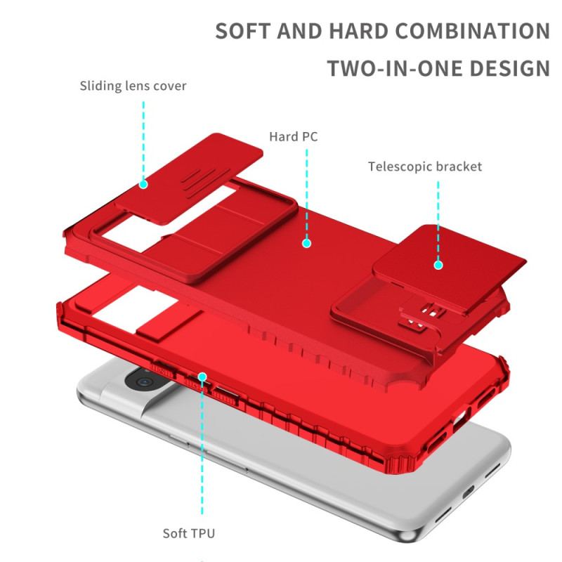 Coque Google Pixel 8 Pro Support et Protège-Lentilles