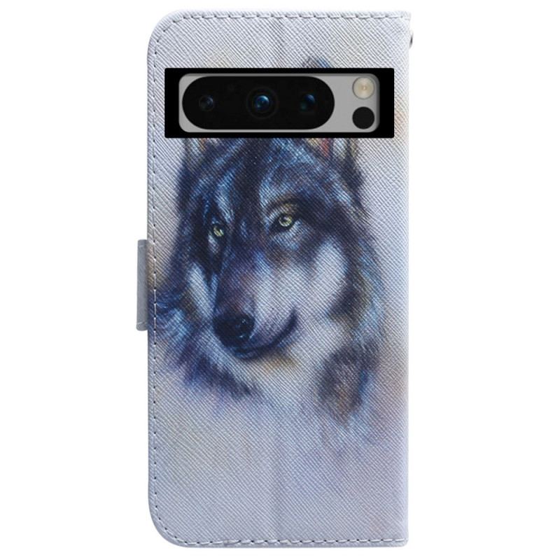 Housse Google Pixel 8 Pro Chien Aquarelle