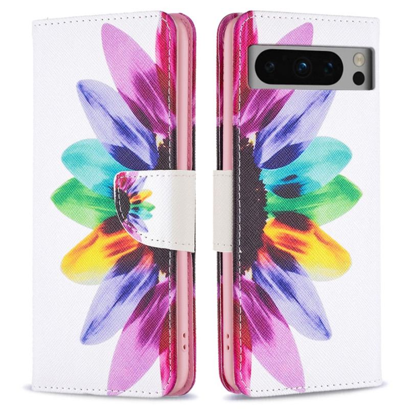 Housse Google Pixel 8 Pro Fleur Aquarelle