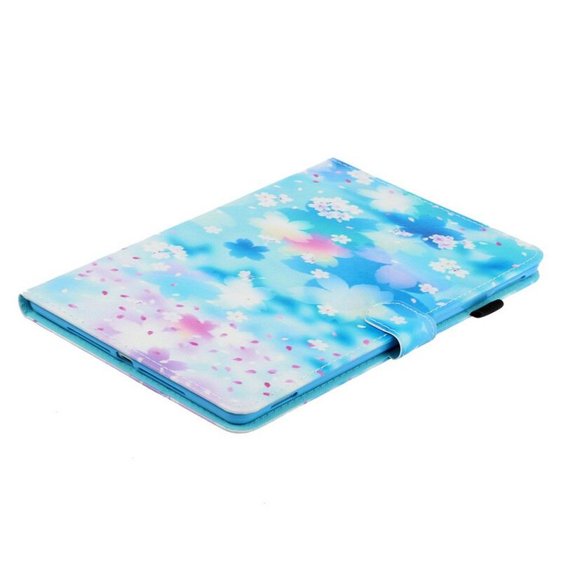 Housse iPad Pro 11" (2020) (2018) Fleurs Aquarelle