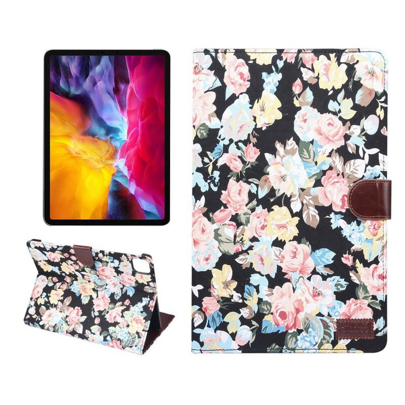 Housse iPad Pro 11" (2020) (2018) Motif Fleuri