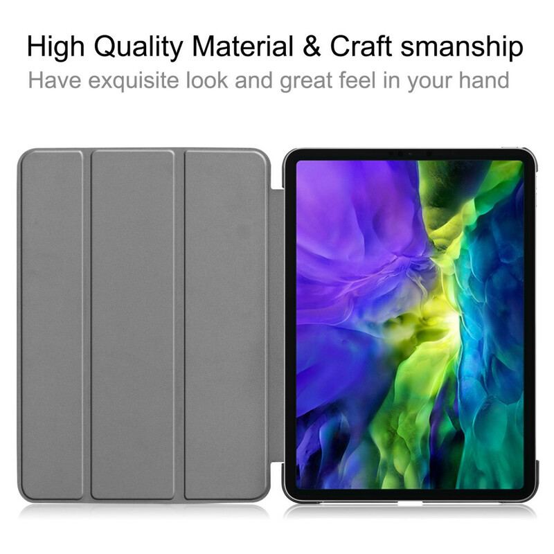 Smart Case iPad Pro 11" (2020) (2018) Papillons et Fleurs Rétros