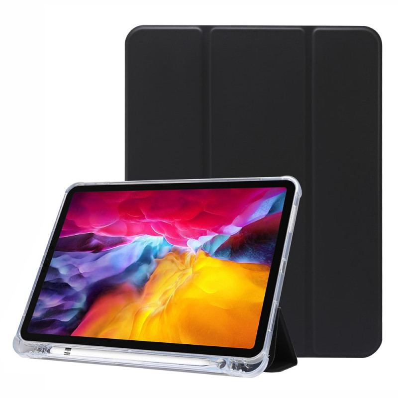 Smart Case iPad Pro 11" Simili Cuir et Dos Transparent