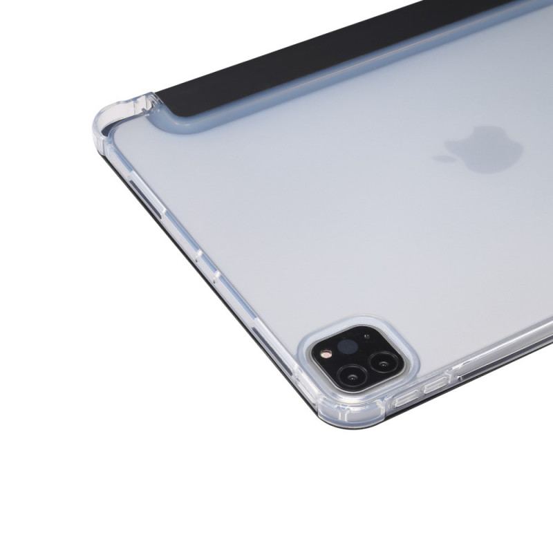 Smart Case iPad Pro 11" Simili Cuir et Dos Transparent