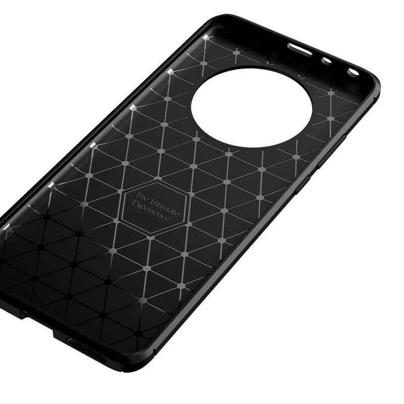 Coque Huawei Mate 40 Pro Texture Fibre Carbone Flexible