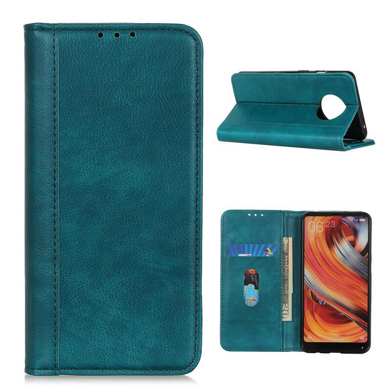 Housse Huawei Mate 40 Pro Cuir Litchi Fendu Premium