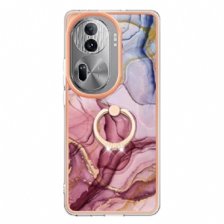 Coque Oppo Reno 11 Pro 5G Anneau-Support Marbre