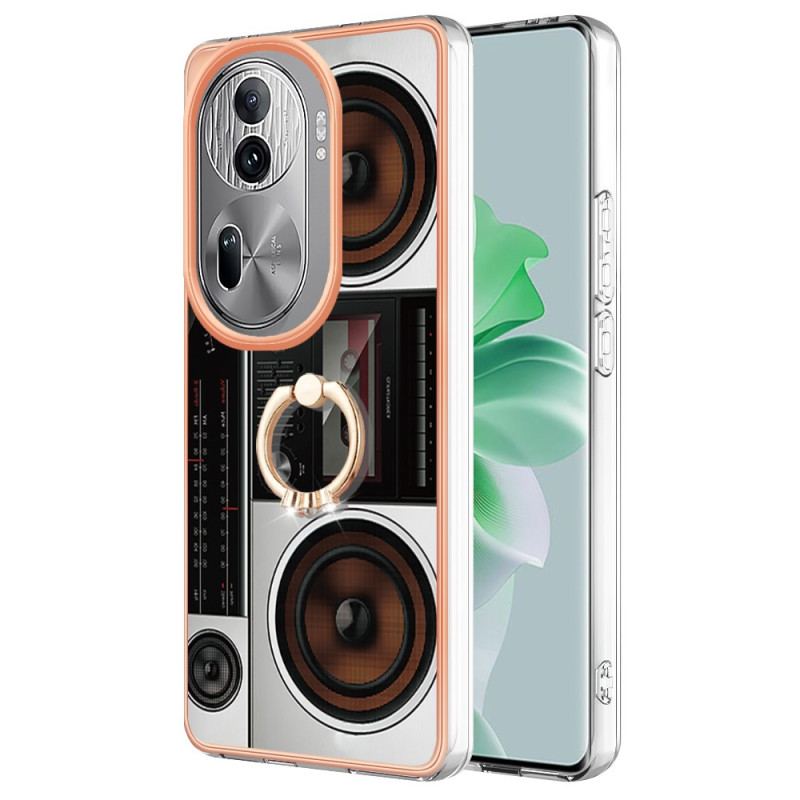 Coque Oppo Reno 11 Pro 5G Anneau-Support Radio