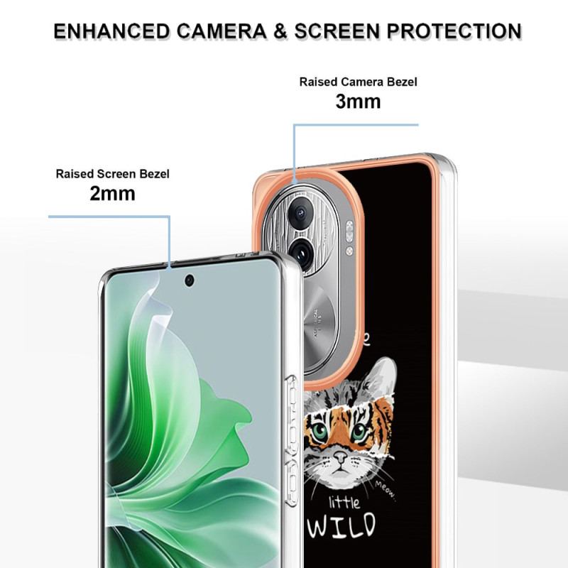 Coque Oppo Reno 11 Pro 5G Chat et Tigre