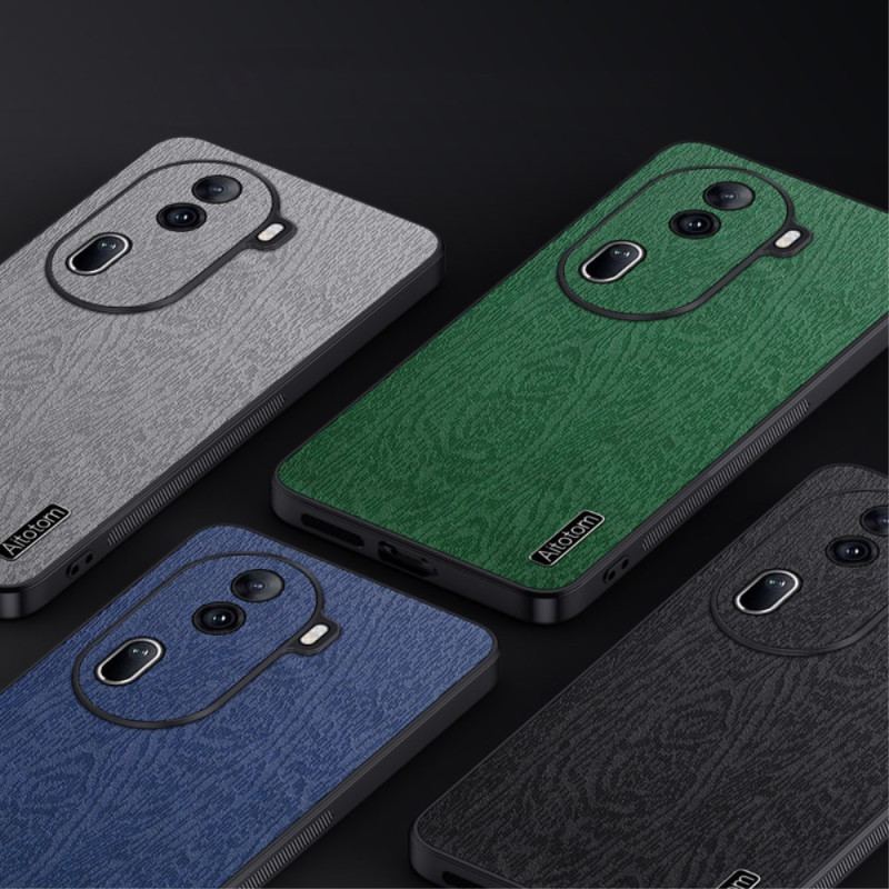 Coque Oppo Reno 11 Pro 5G Simili Cuir Effet Bois