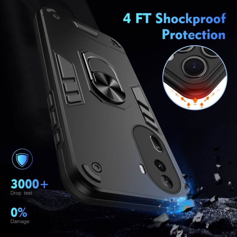 Coque Oppo Reno11 Pro 5G Aneau-Support Anti-Chute