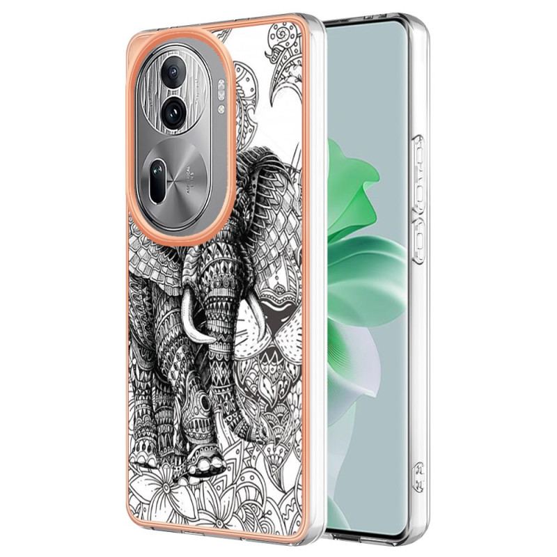 Coque Oppo Reno11 Pro 5G Éléphant Totem