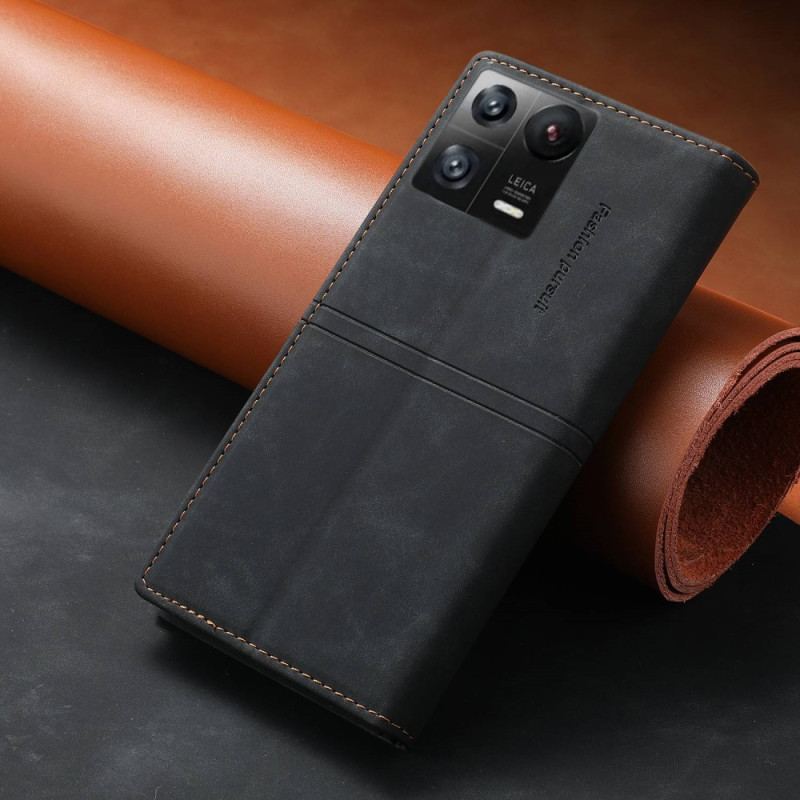 Flip Cover Xiaomi 13 Pro Style Cuir