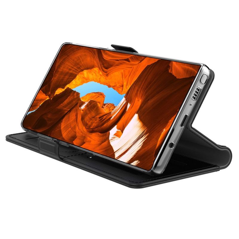 Housse Xiaomi 13 Pro Miroir et Porte-Cartes Amovible