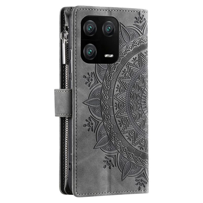 Housse Xiaomi 13 Pro Portefeuille Mandala