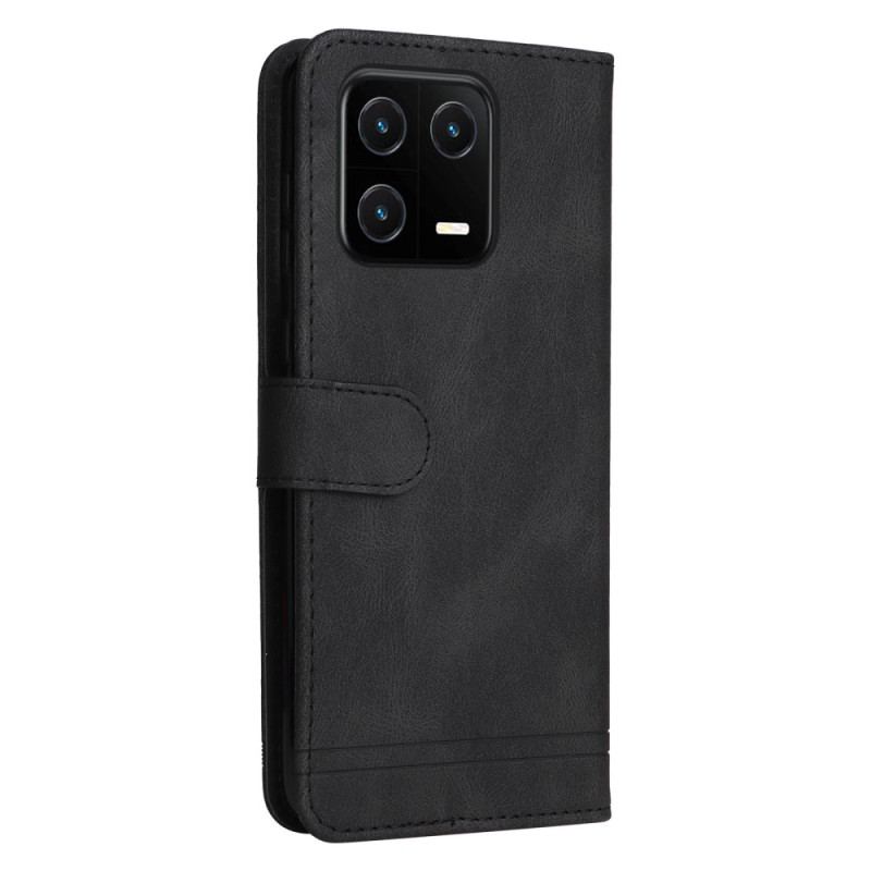 Housse Xiaomi 13 Pro Style Cuir avec Rivet Décoratif